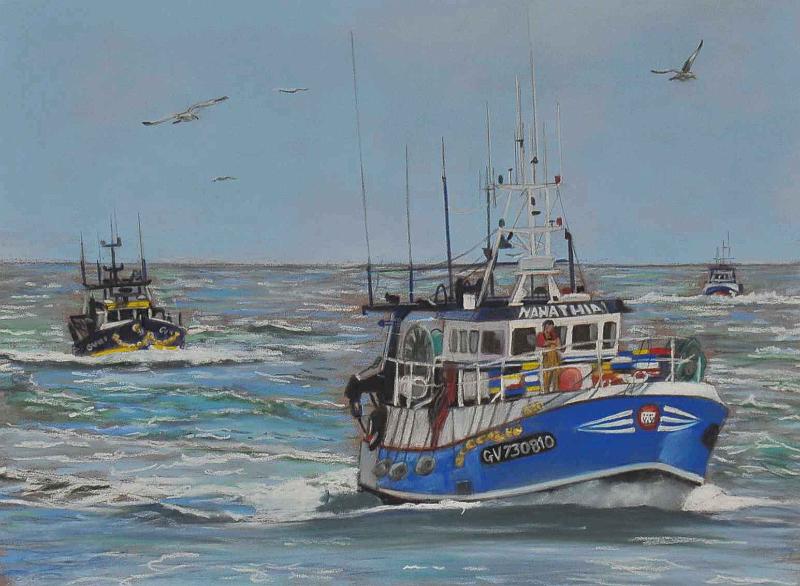 guilv manathia.jpg - Pastel format /size30 x 40